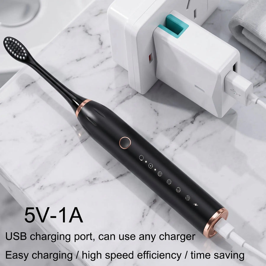 Sonic Electric Toothbrush - Rechargeable & WaterProof
